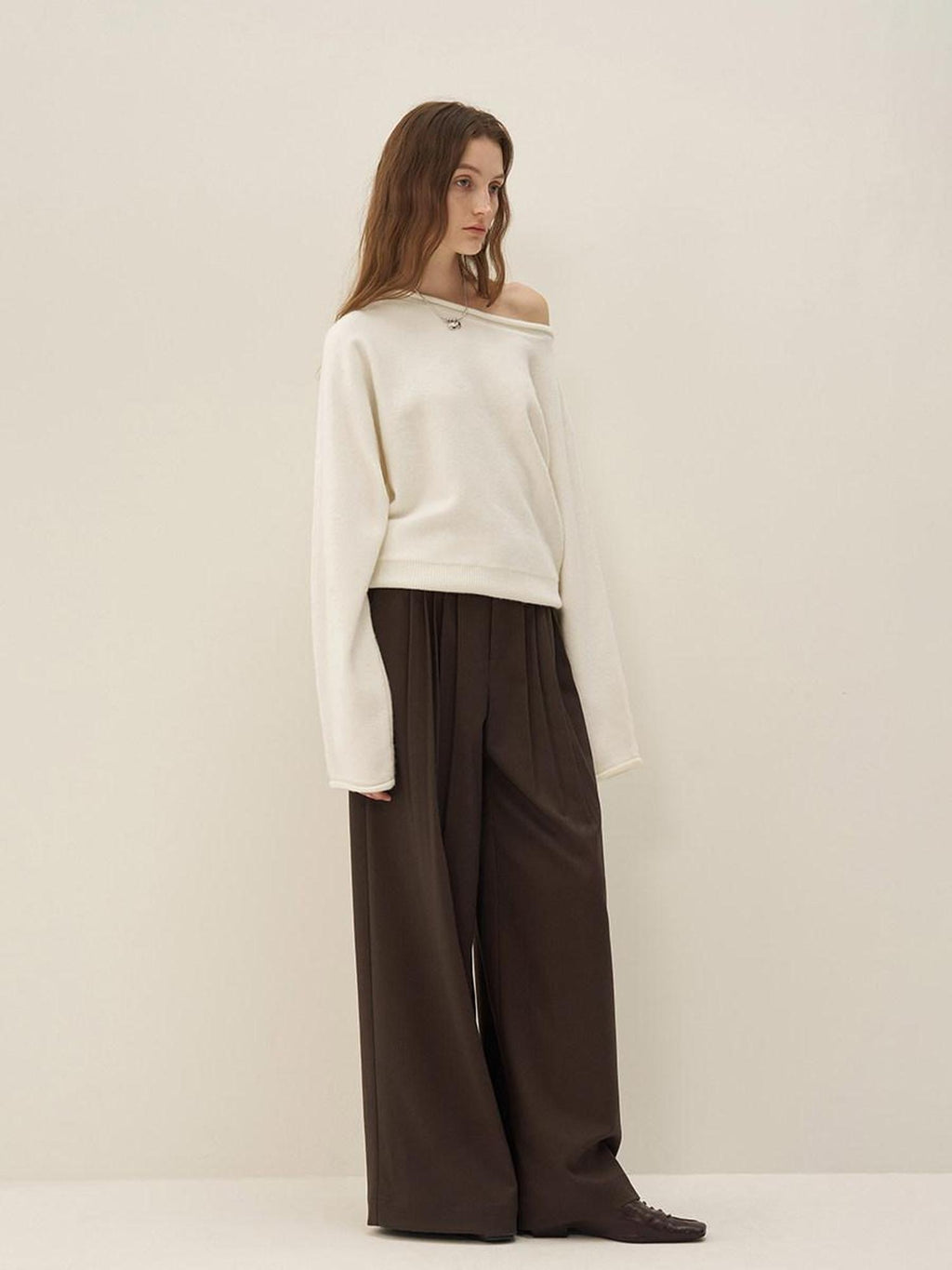 someonesometimes Soft Acrylic Wool Blend Sweet Oversized Knit Pullover For Women Sweaters
