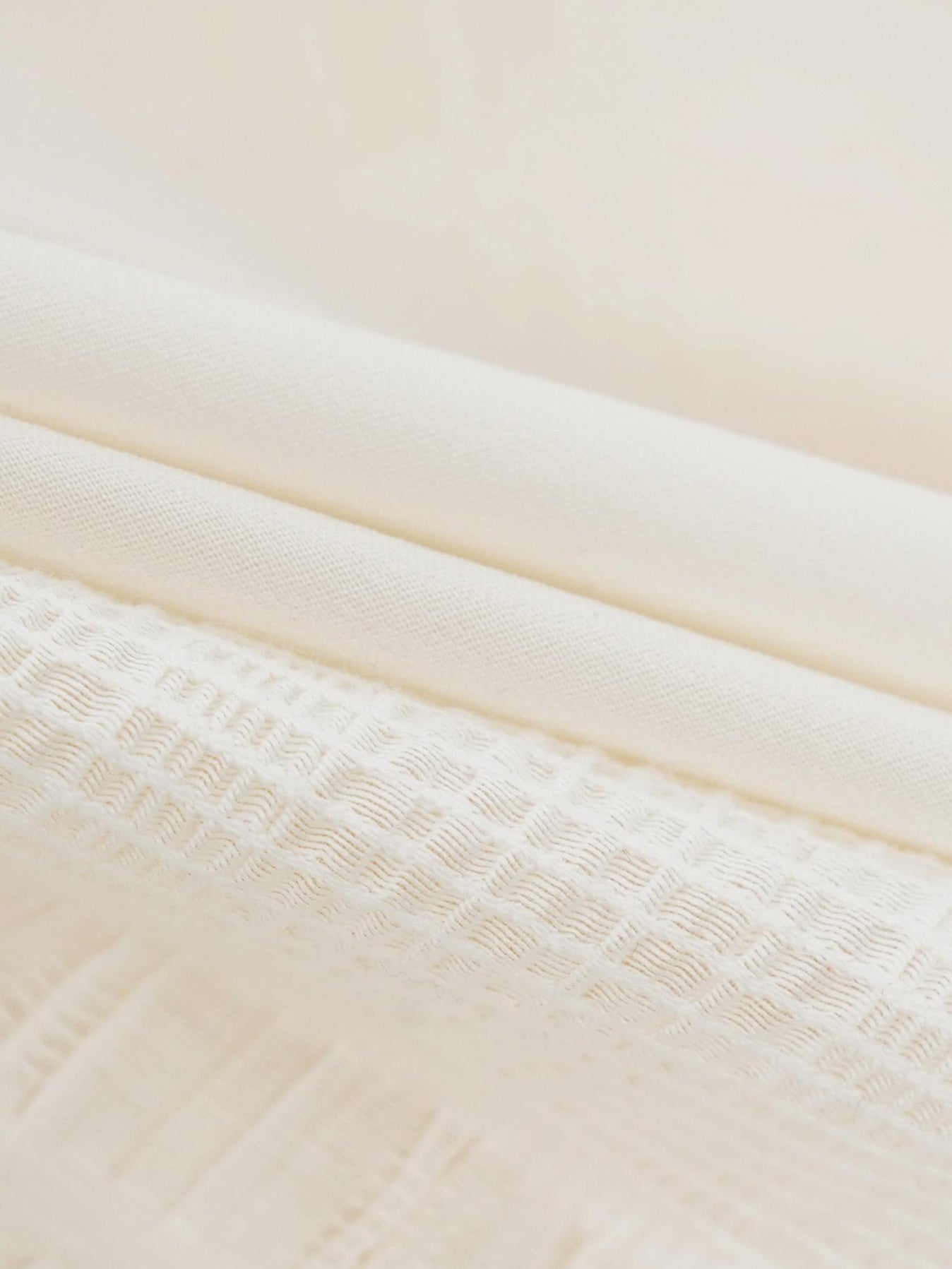 someonesometimes Soft Cotton Blend Built In Padding Loose Mid Length Cream Almond Tank Camisoles