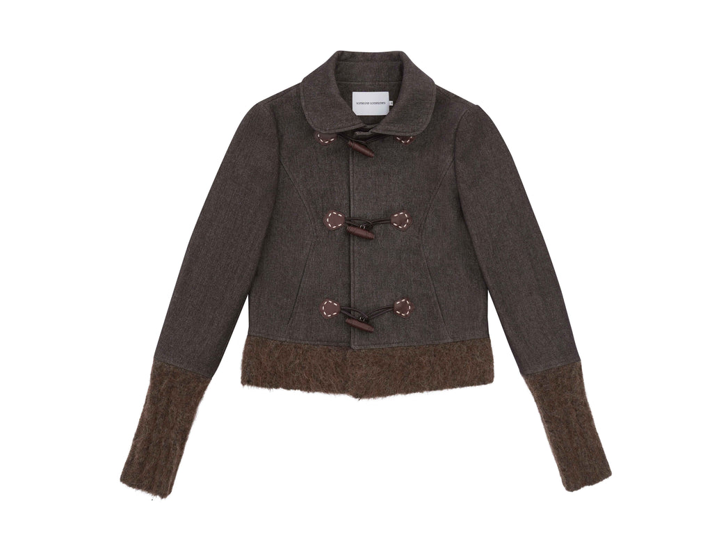 someonesometimes_Soft_Cotton_Blend_Casual_Slim_Short_Toggle_Closure_Women_Mist_Brown_Wool_Coats_MISSTT