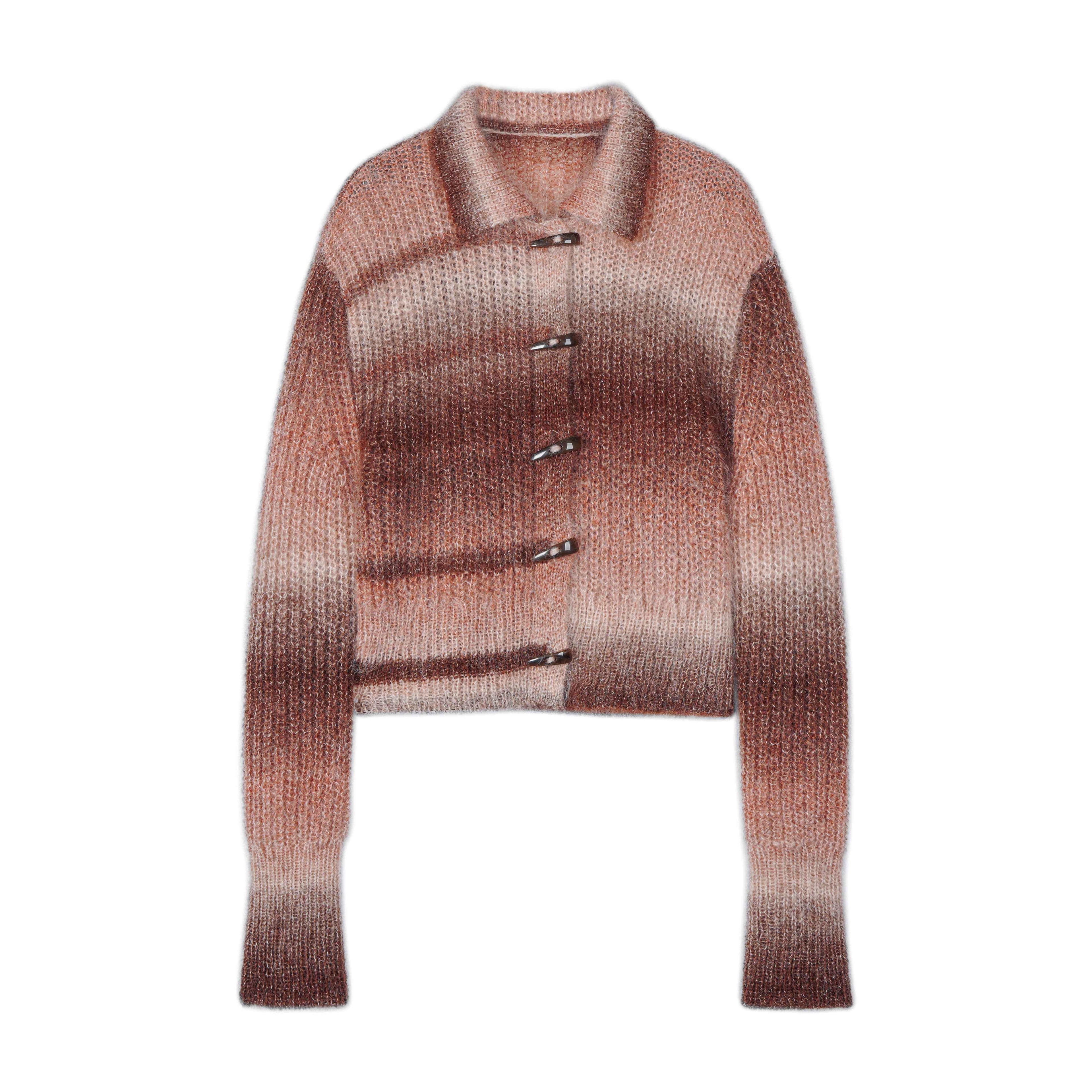 someonesometimes_Soft_Mohair_Blend_Lapel_Collar_Button_Front_Women_Pink_Brown_Gradient_Cardigans_MISSTT
