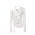 someonesometimes_Soft_Velvet_Lyocell_Slim_Casual_Asymmetrical_Shoulder_Women_Long_Sleeve_T-Shirts_MISSTT