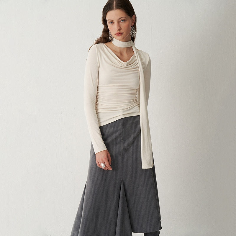 someonesometimes_Soft_Viscose_Blend_Tie_Detail_V-neck_Minimalist_Commuter_Knit_Pullover_Sweaters_MISSTT