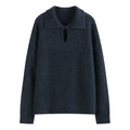 someonesometimes_Soft_Wool_Blend_Polo_Collar_Pullover_Commuter_Fit_Royal_Blue_Sweaters_MISSTT