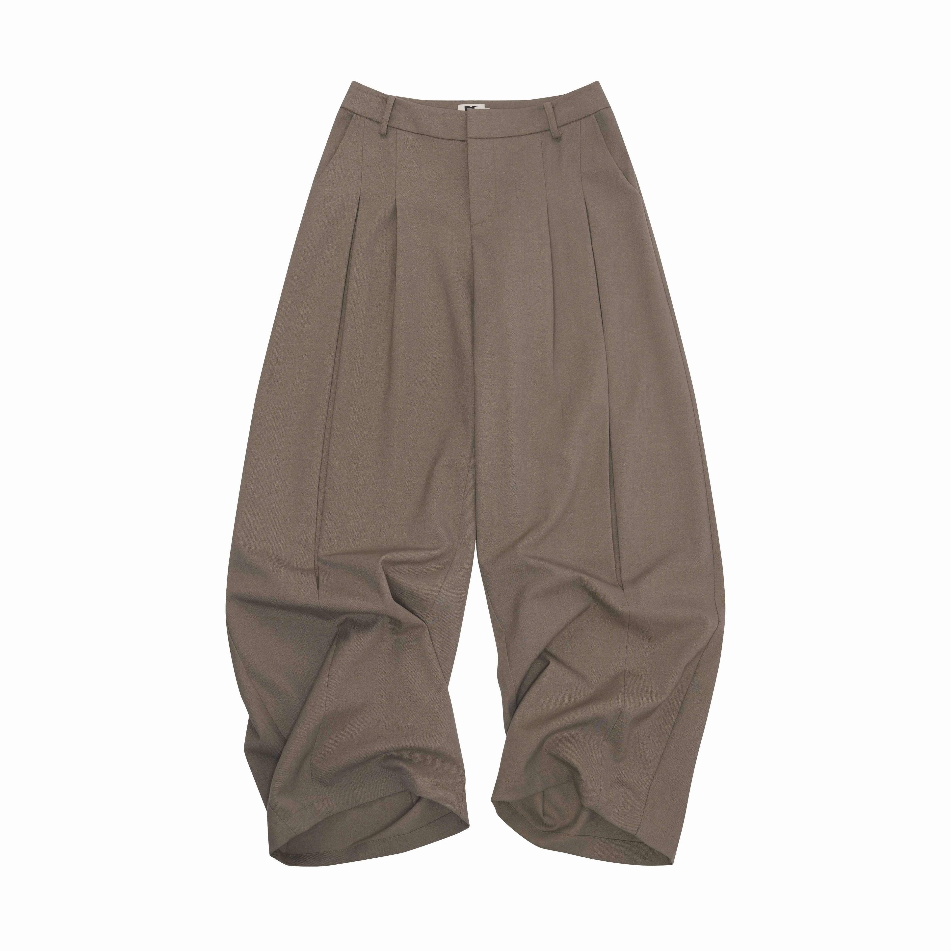 someonesometimes_Stretch_Pleated_Casual_Natural_Waist_Women_Olive_Green_Zip_Fly_Wide_Leg_Pants_MISSTT