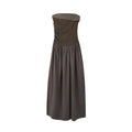 someonesometimes_Tencel_Modal_Splice_Slim_Off_Shoulder_Strapless_Casual_Taupe_Maxi_Dresses_MISSTT