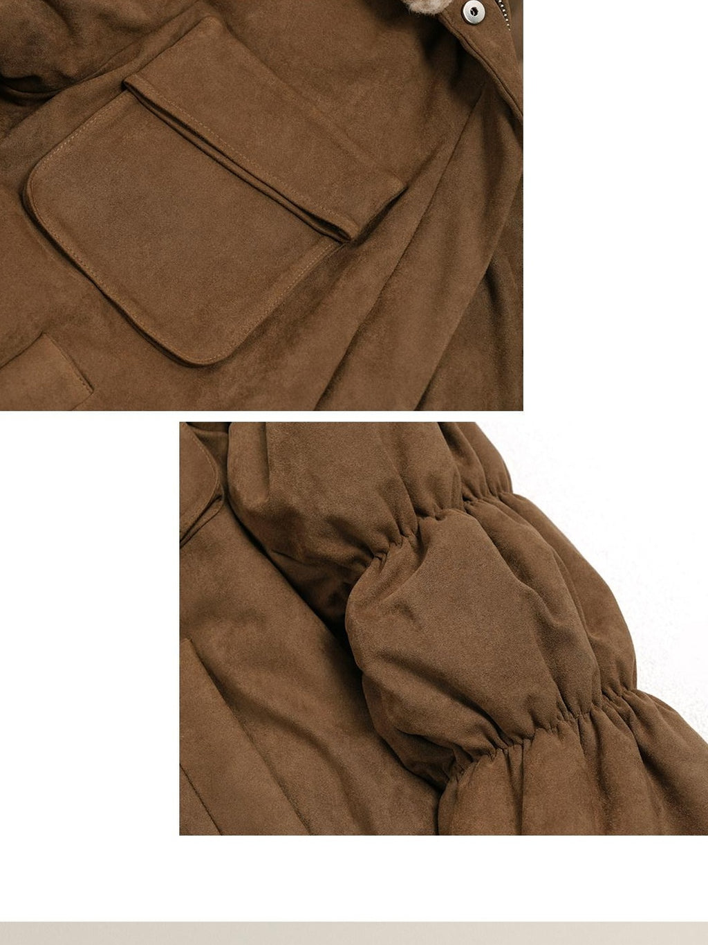 someonesometimes Thick Insulated Casual Loose Lantern Sleeves Women Zip Front Puffer Jackets