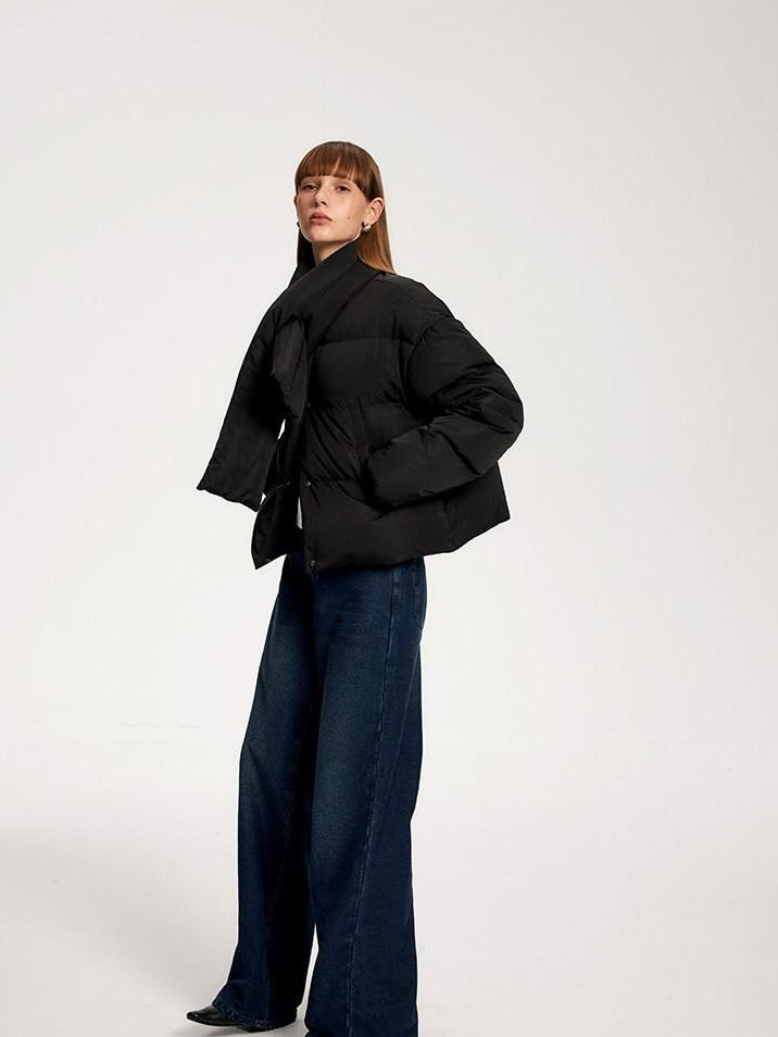 someonesometimes Vintage Blue Natural Waist Relaxed Fit Casual Polyester Wide Leg Jeans