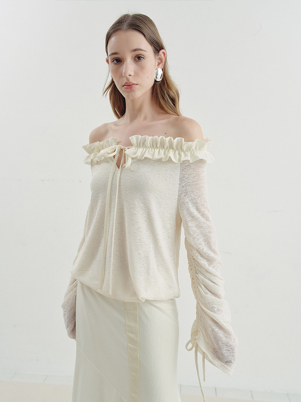 someonesometimes Warm Casual Straight Boat Neck Women Polyester Solid Long Sleeve T-Shirts