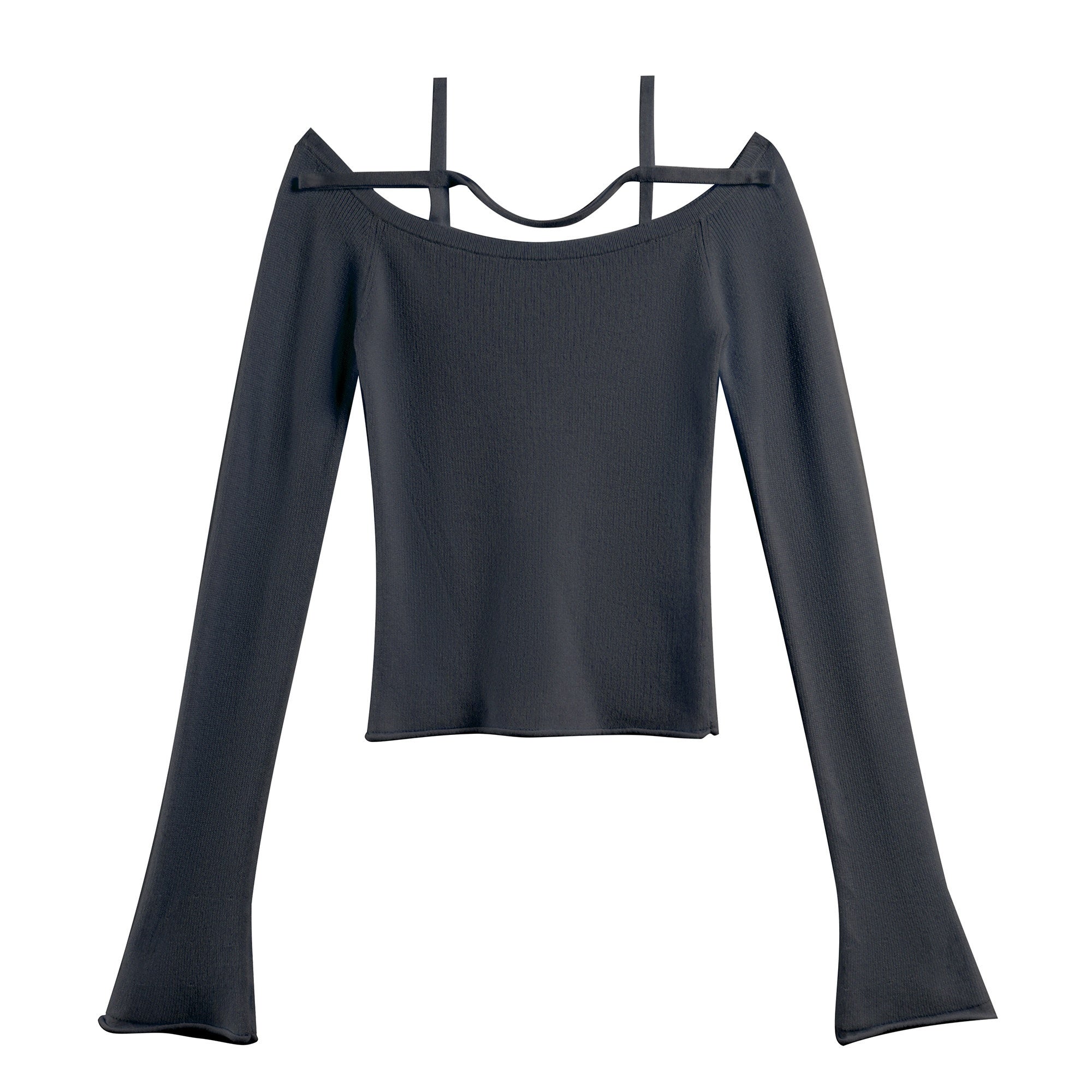 someonesometimes_Warming_Viscose_Knit_Boat_Neck_Straight_Fit_Solid_Long_Sleeve_T-Shirts_MISSTT